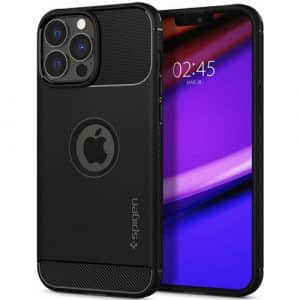 Spigen Coque Rugged Armor pour iPhone 13 Pro Noir